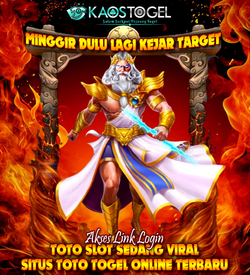 KAOSTOGEL: Link Situs Toto Slot Sedang Viral dan Login Situs Toto Togel Online Terpercaya